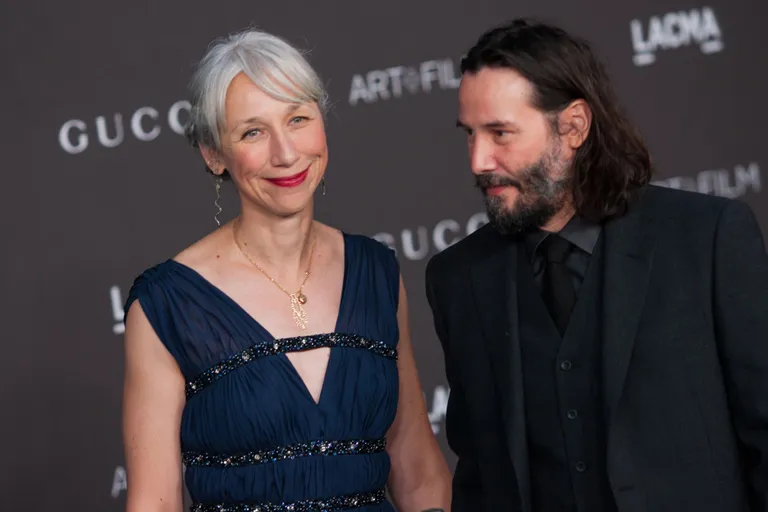 Alexandra Grant ja Keanu Reeves 2. novembril Los Angeleses