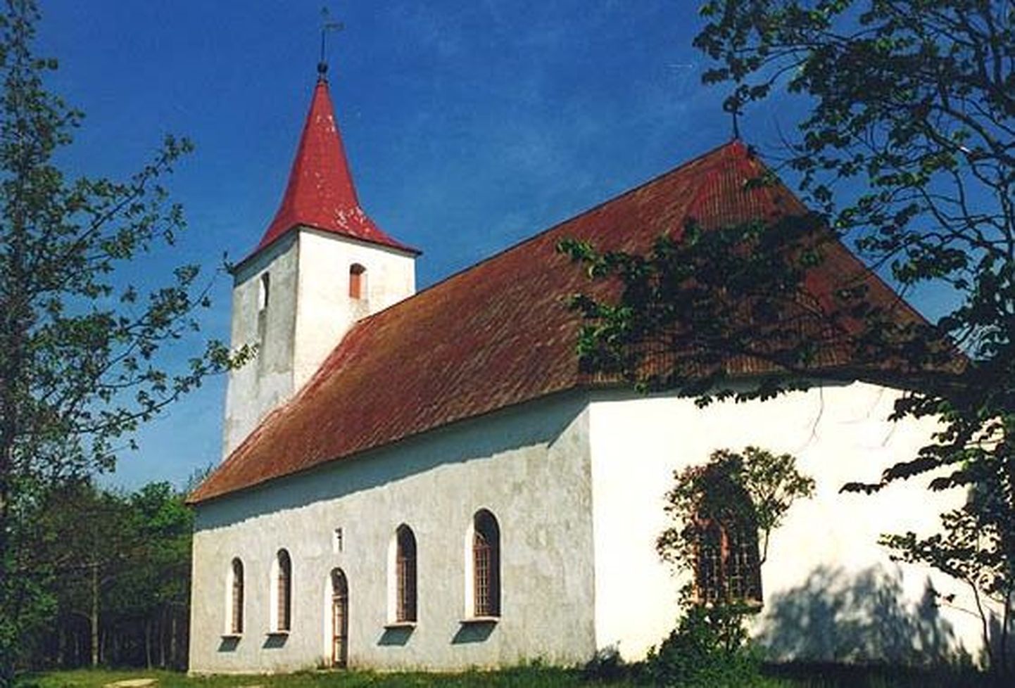 Reigi kirik Hiiumaal.