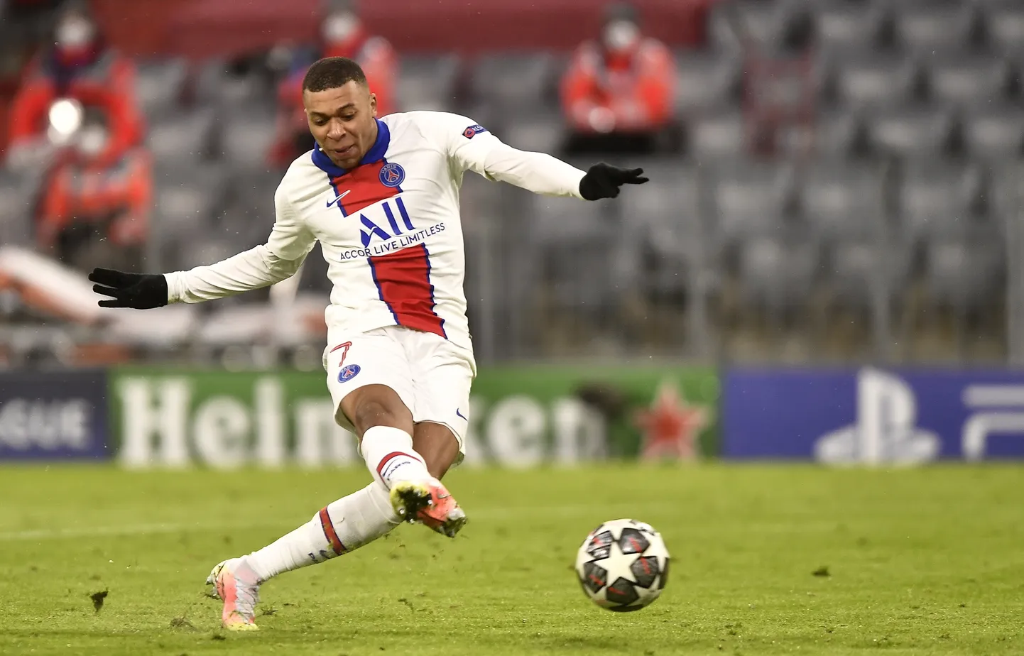Kylian Mbappe.