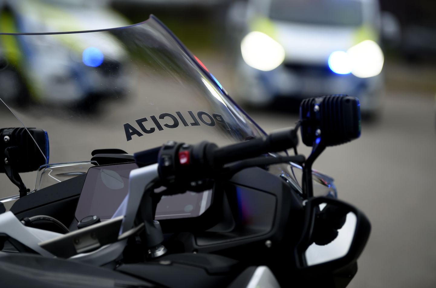 Valsts policija jaunais dienesta motocikls. Ilustratīvs attēls.