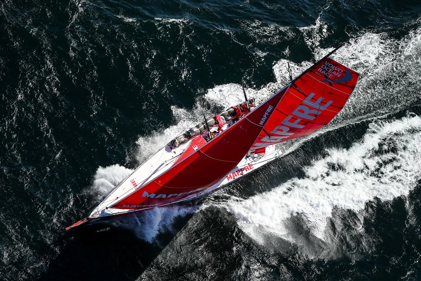MAPFRE lõpetamas Volvo Ocean Race teist etappi