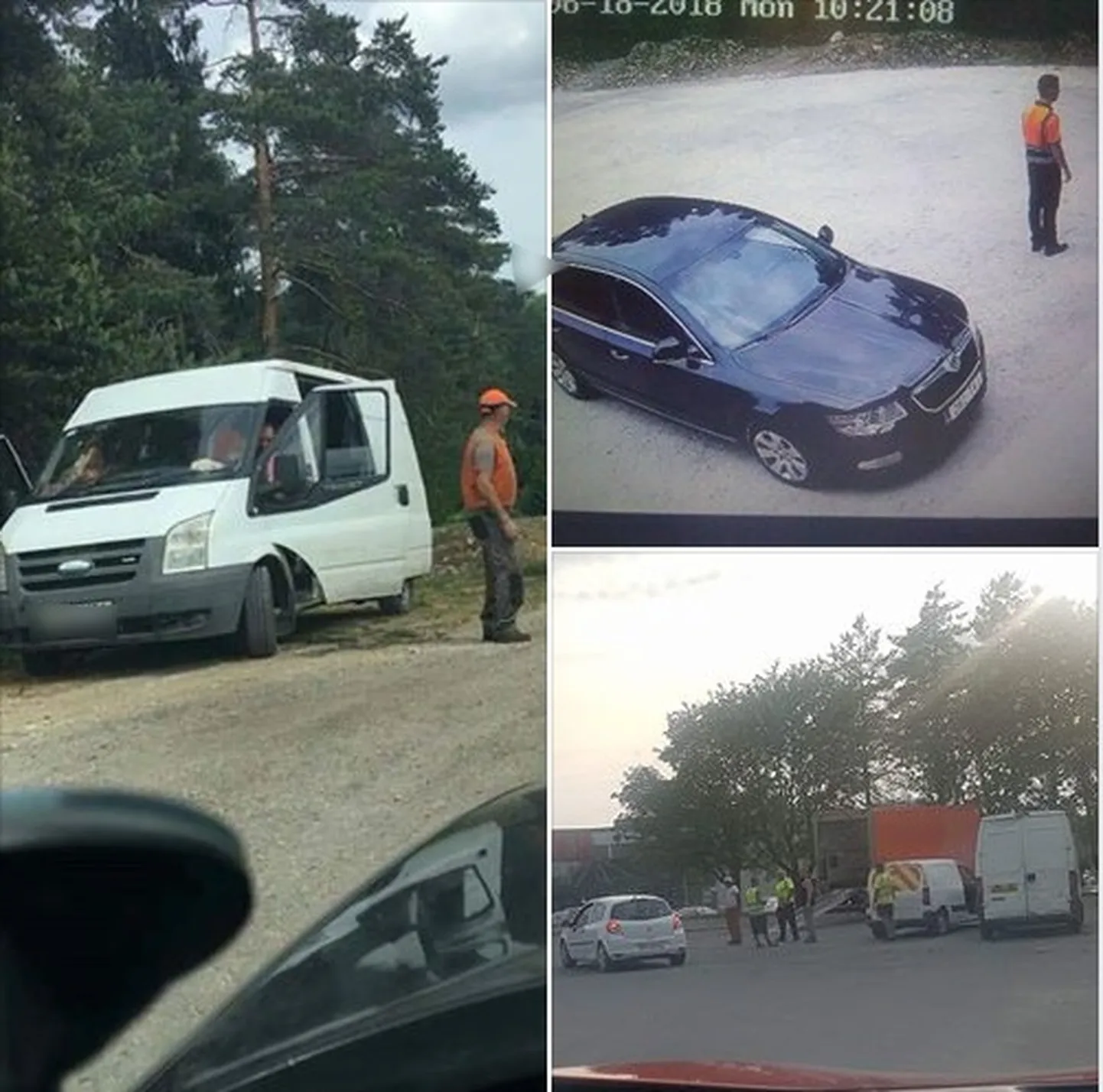 Selliste välismaa numbrimärkidega autodega pöördusid asfaldipakkujad naabermaakonna ettevõttesse.