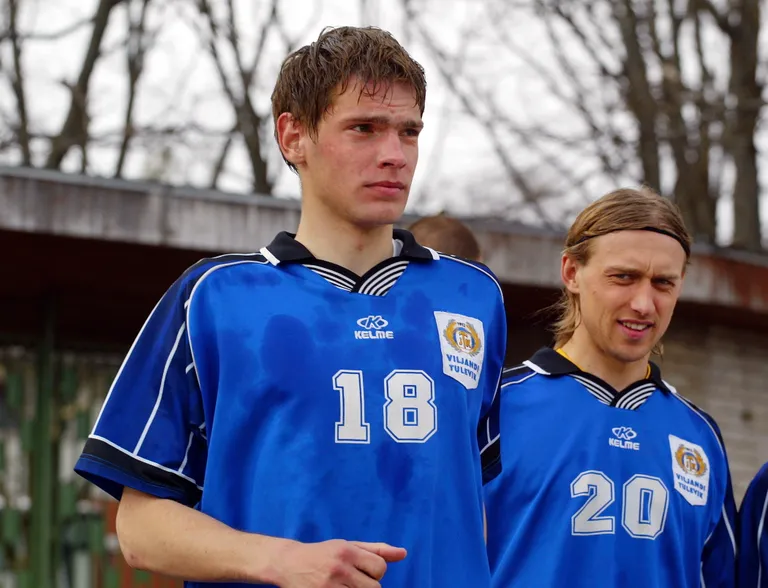 Jarmo Ahjupera (nr 18) 2005. aastal.