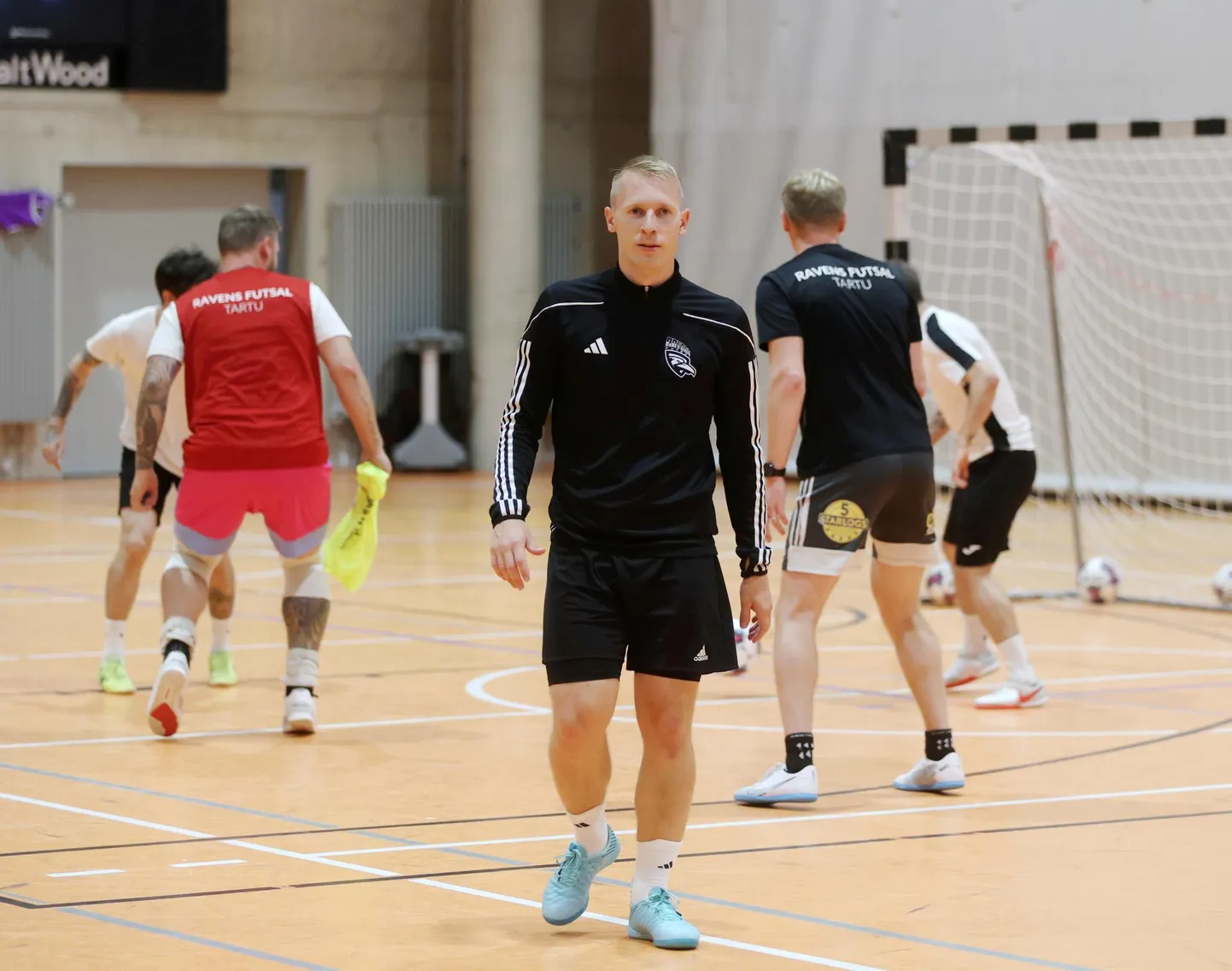 Tartu Ravens Futsali treener Raul Rebane on optimistlik, sest meeskond on komplekteeritud ja treeningud käivad.