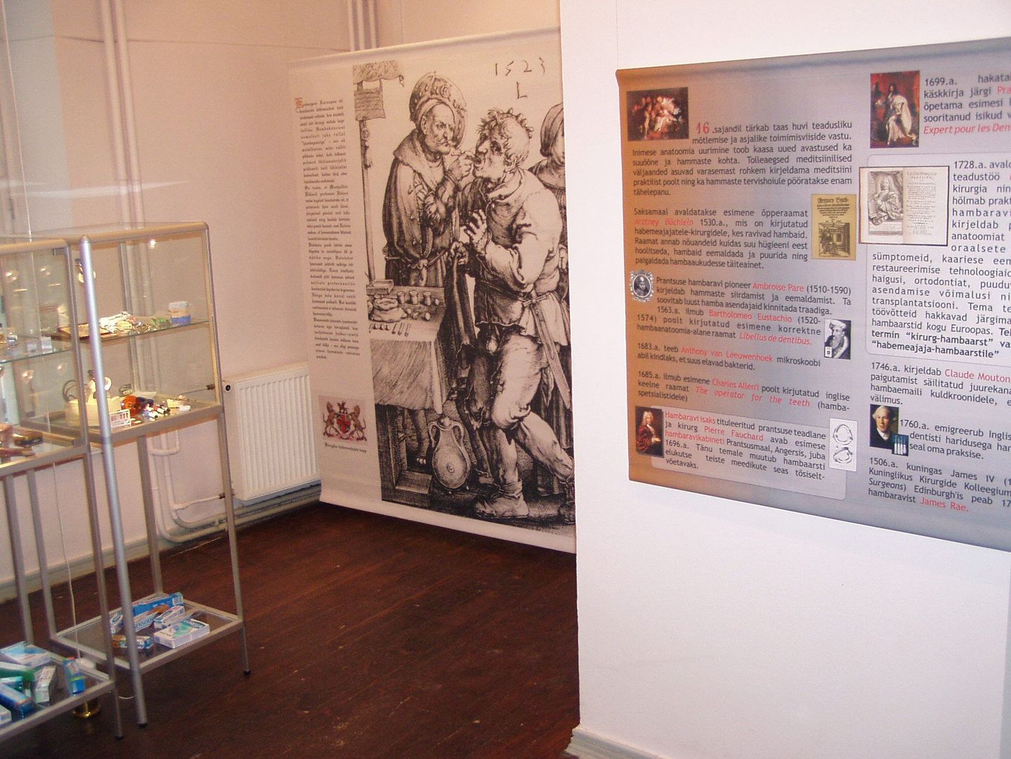 Tallinnas Eesti Tervishoiu Muuseumis näeb näitus hambaravimise ajaloost.