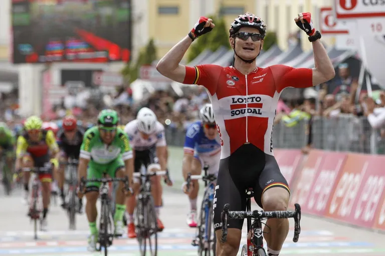 Giro d'Italia tänase etapi võitis Andre Greipel. FOTO: Scanpix