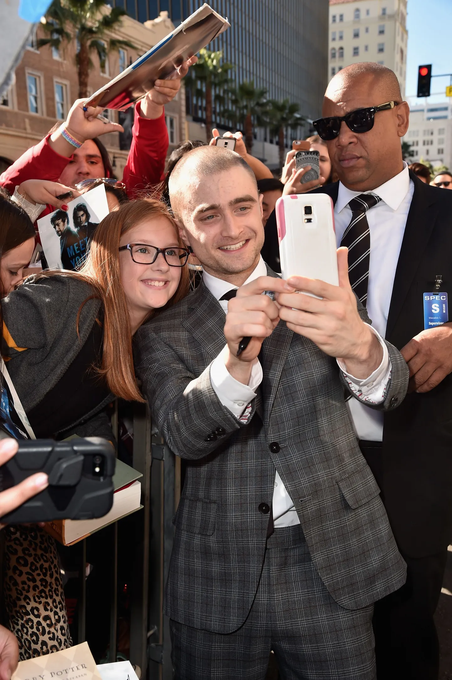 Daniel Radcliffe fänniga pildistamas