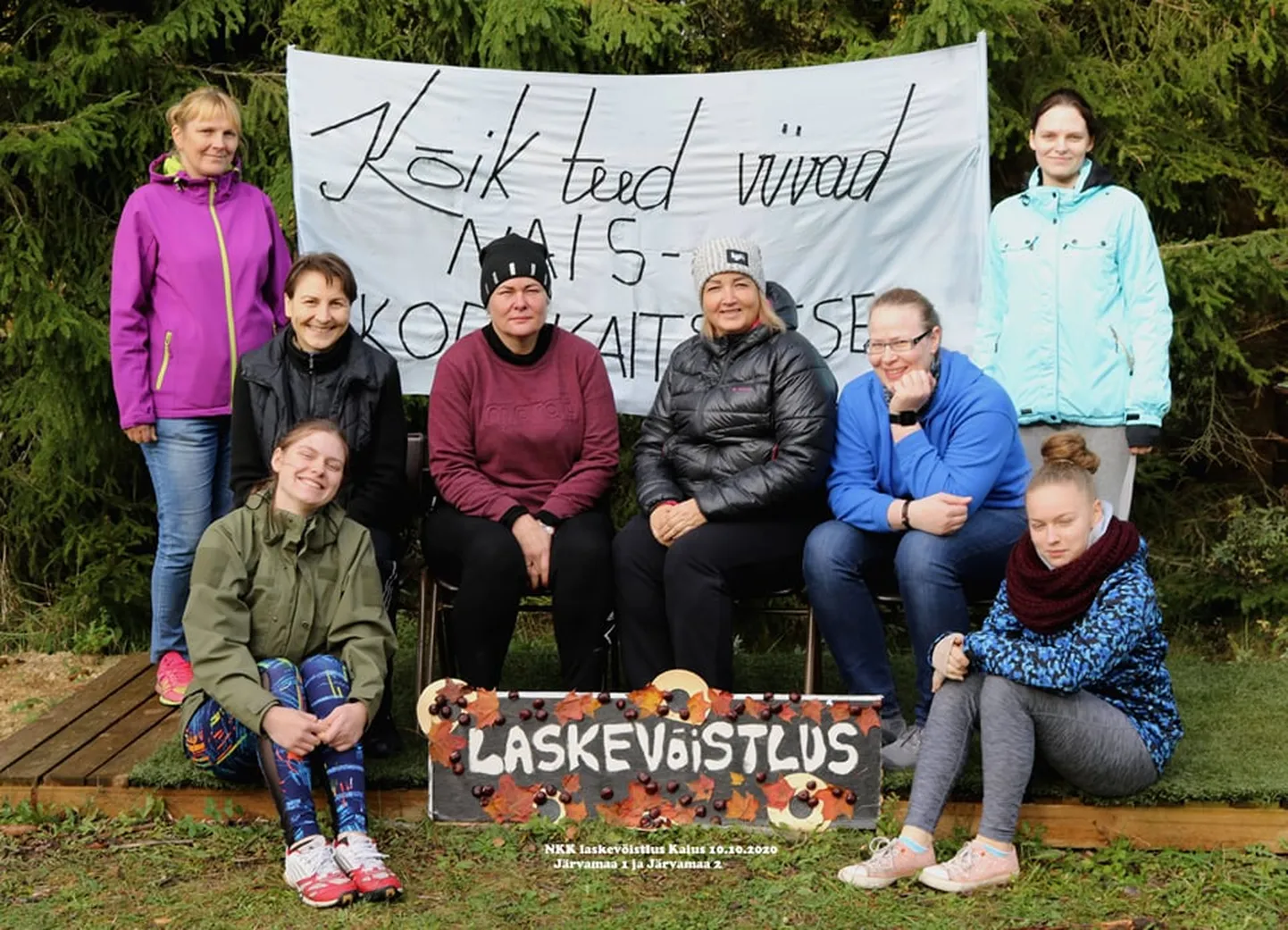 Järvamaa naiskodukaitsjad ja kodutütred näitasid täpset kätt ja teravat silma.