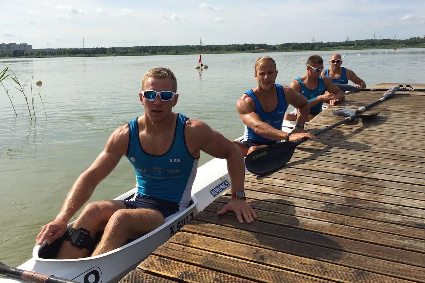 Kaspar Sula, Kristjan Oras, Kaarel Alupere ja Tarmo Tootsi.