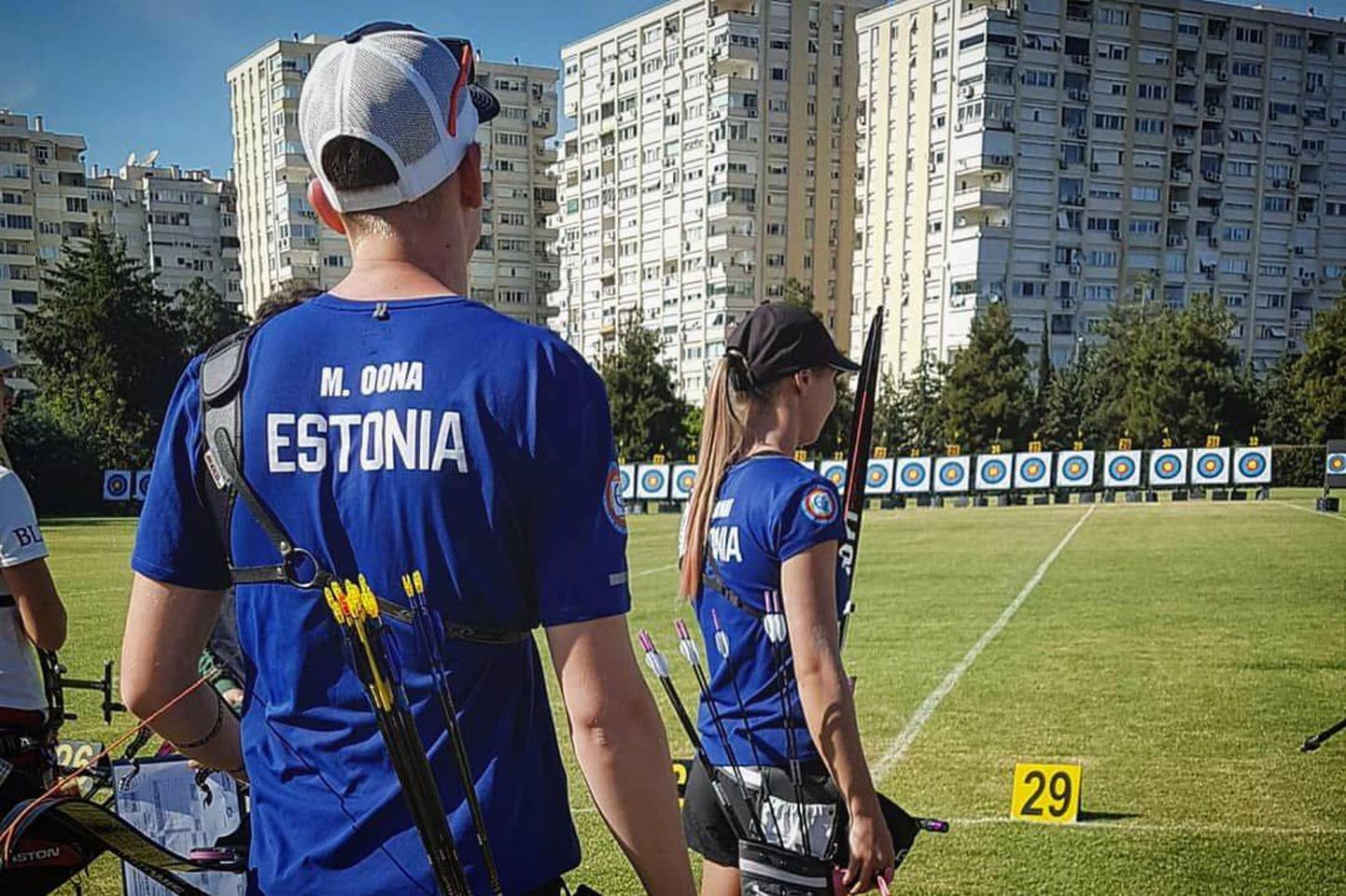 Reena Pärnat ja Märt Oona võitsid rahvusvahelisel vibulaskmise võistlusel Türgis segapaaride arvestuses kolmanda koha.