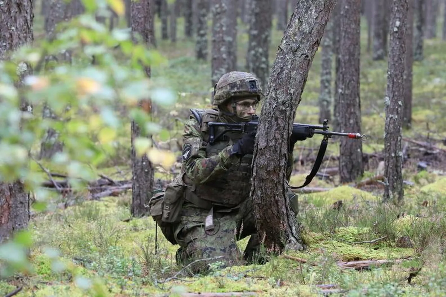 Viru jalaväepataljoni nooremallohvitseride baaskursus on lõpusirgel.