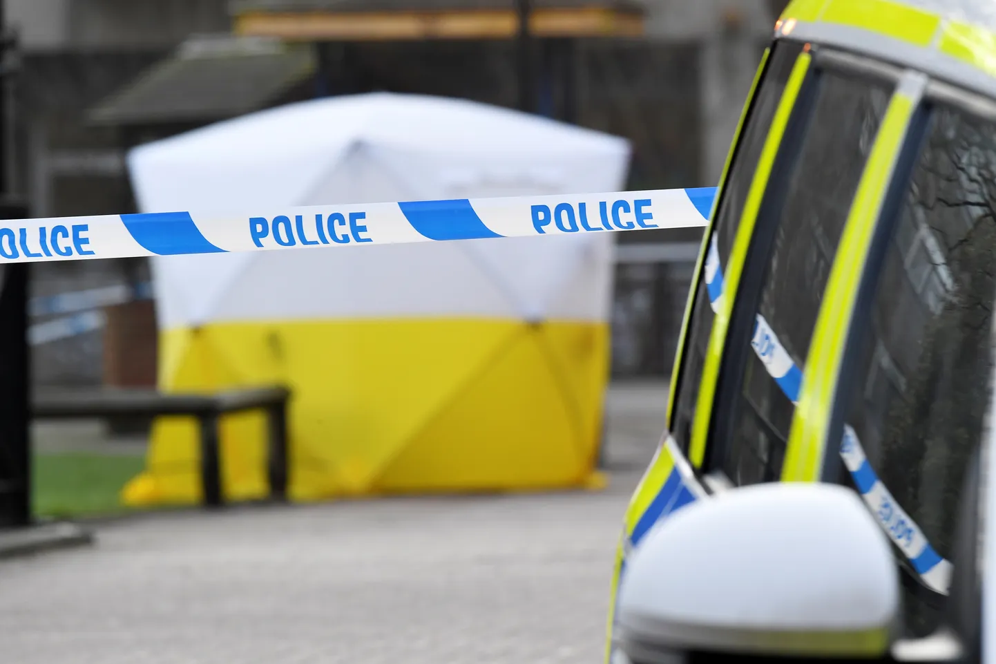Pink Salisburys, kust mullu märtsis leiti Venemaa endine luuraja Sergei Skripal ja tema tütar Julia.