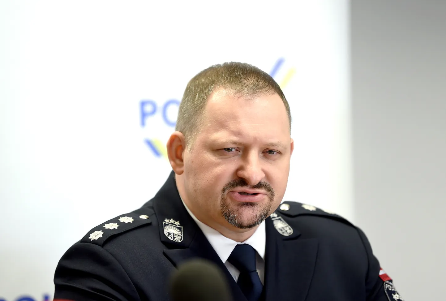 Valsts policijas priekšnieks Armands Ruks.