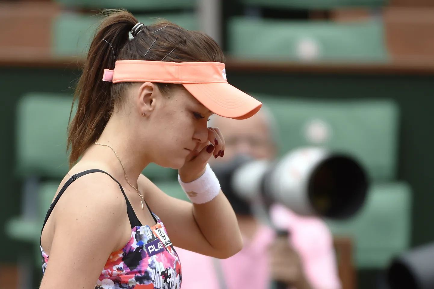 Pettunud Agnieszka Radwanska.