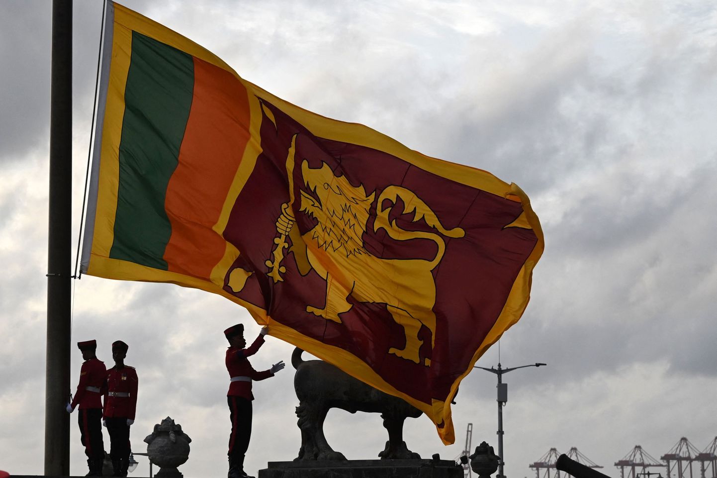 Sri Lanka lipp.