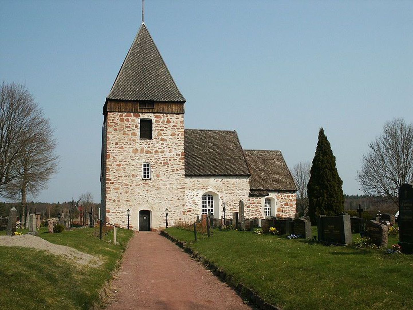 Hammarlandi keskaegne kirik.