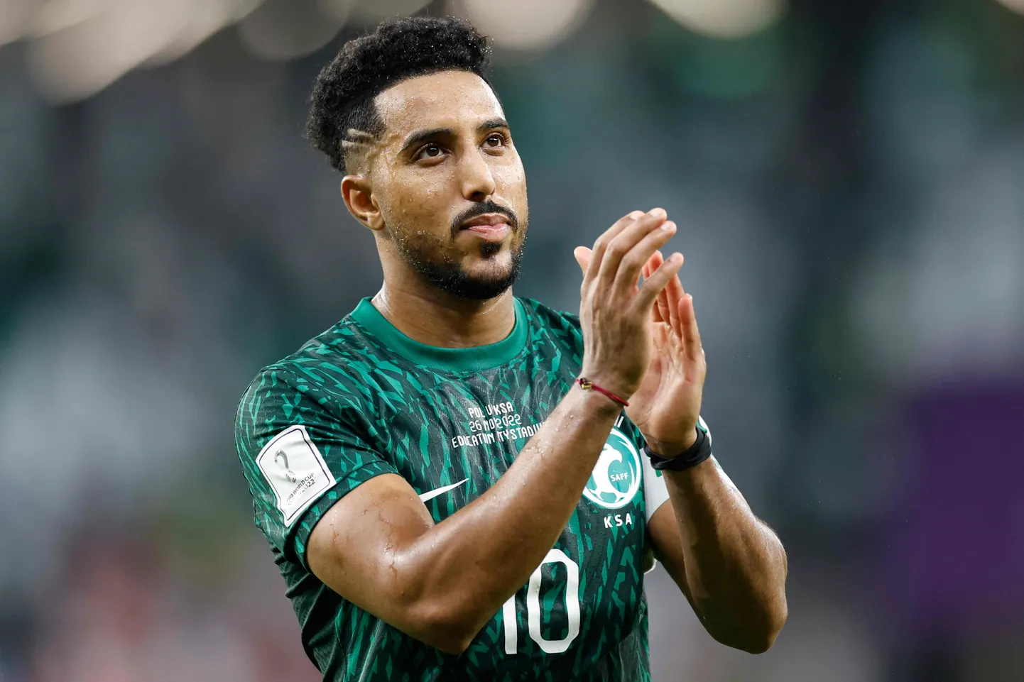 Saudi Araabia mäng toetub paljuski Salem Al-Dawsarile.
