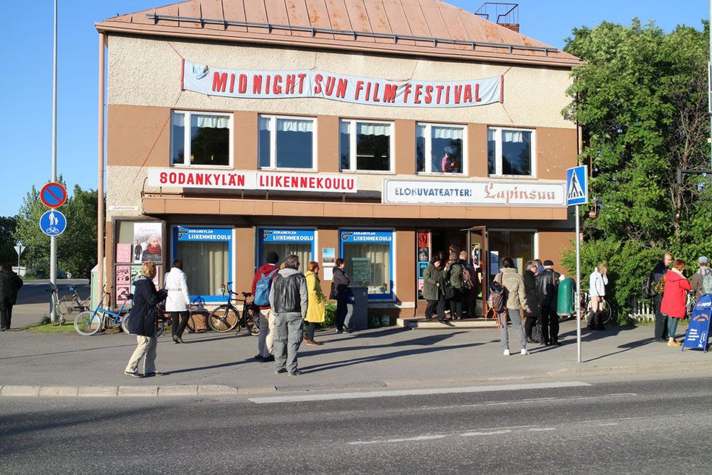 Lapinsuu kinos on Sodankylä festivali üks neljast suurest ekraanist.
