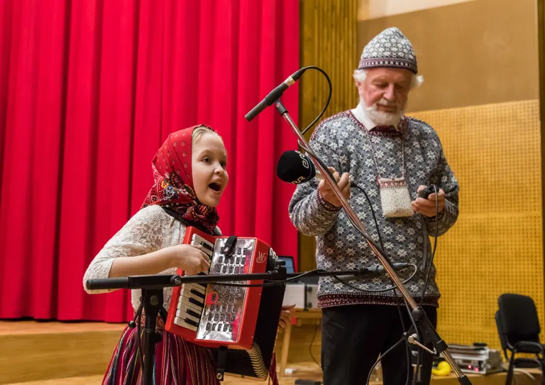 Vikerraadio 50. sünnipäeva tähistamine raadiomaja 1. stuudios