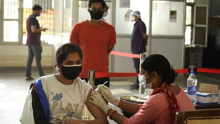 Вакцинация в Индии.