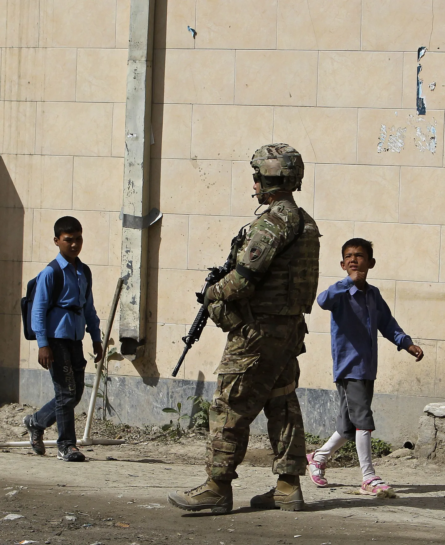 ISAFi sõdur Afganistanis.