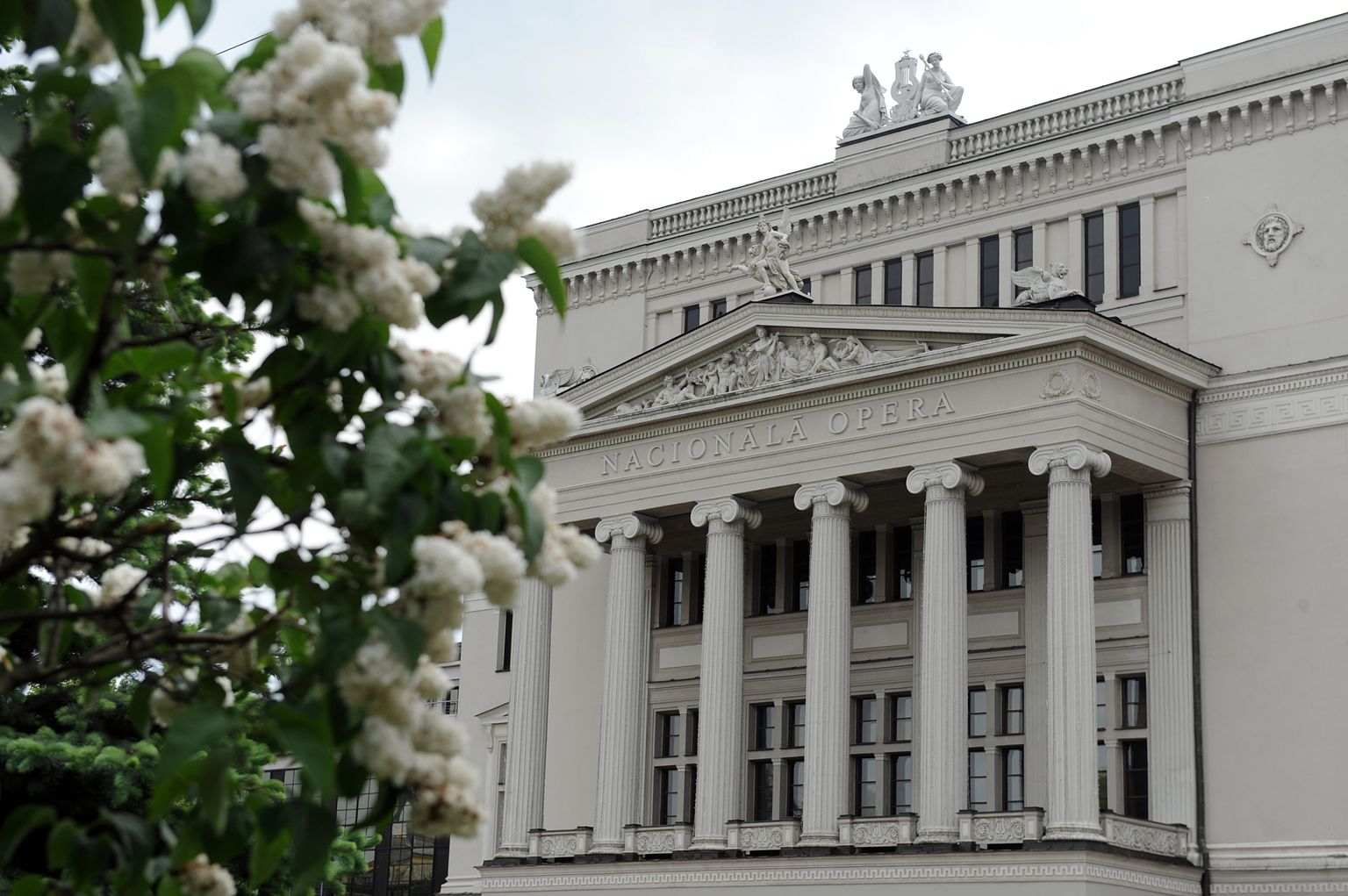 Latvijas Nacionālās operas ēka.