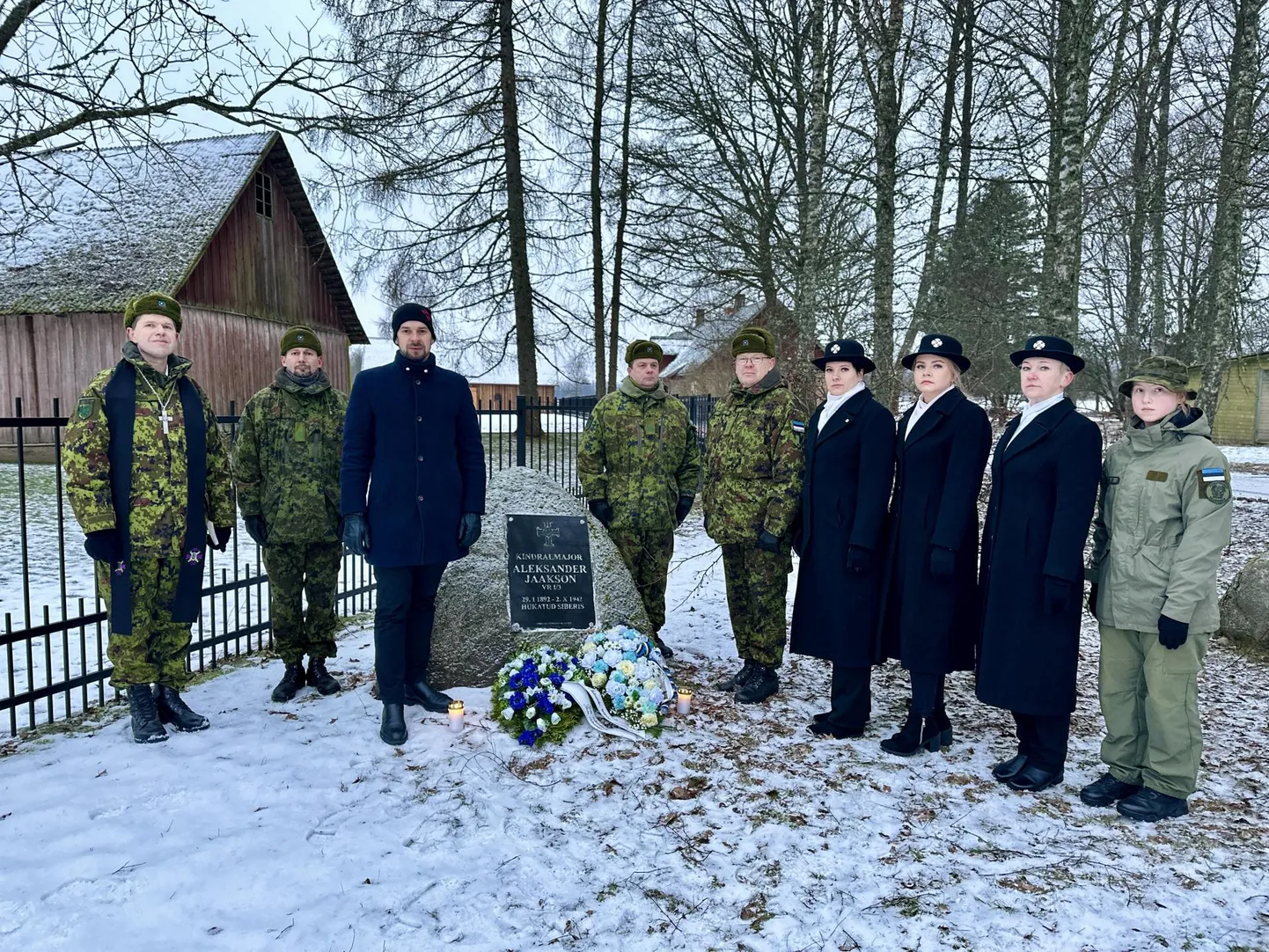 Mälestushetked kindralmajor Jaaksoni auks