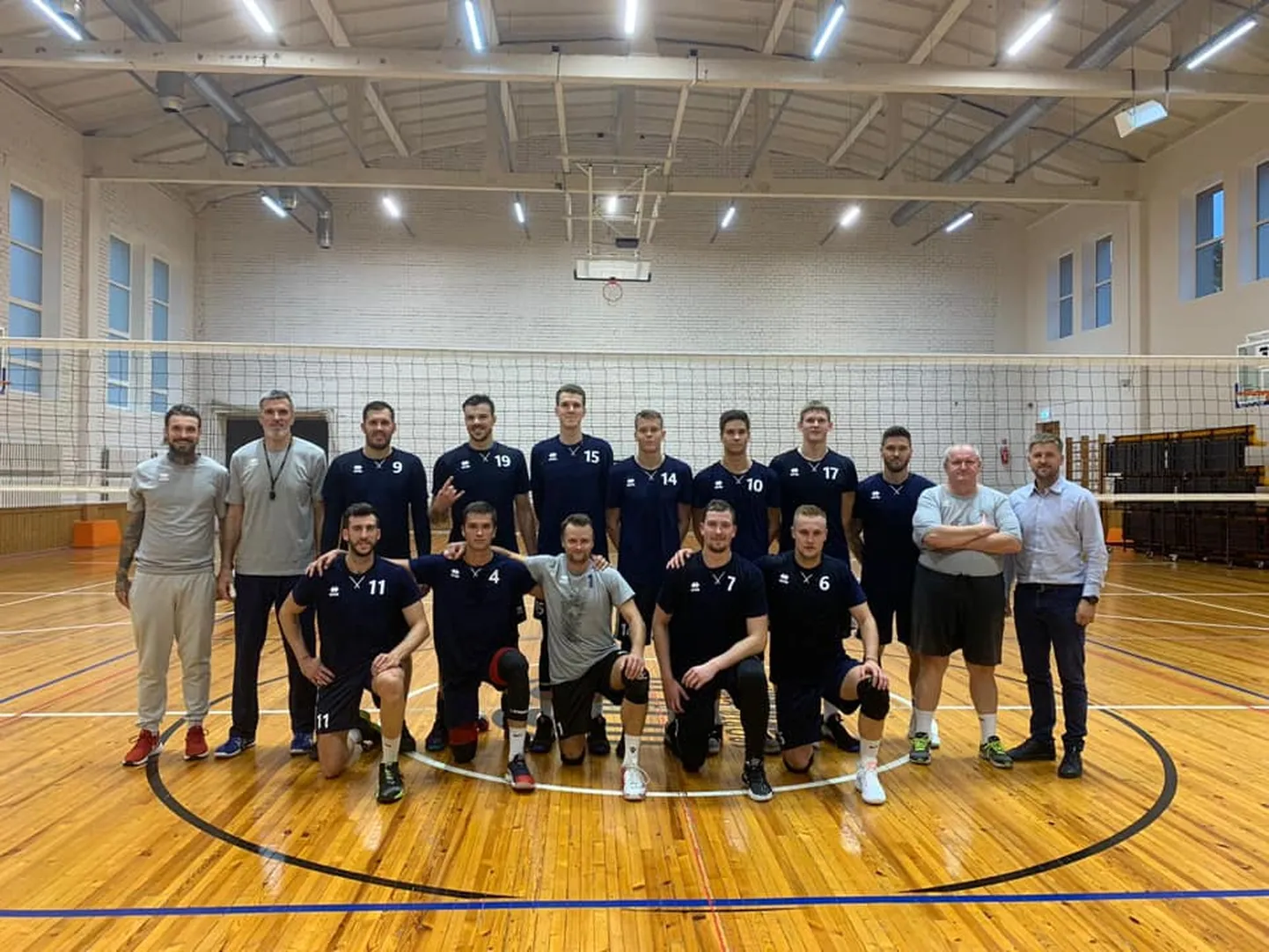 "RTU Robežsardze"/"Jūrmala" volejbola komanda.