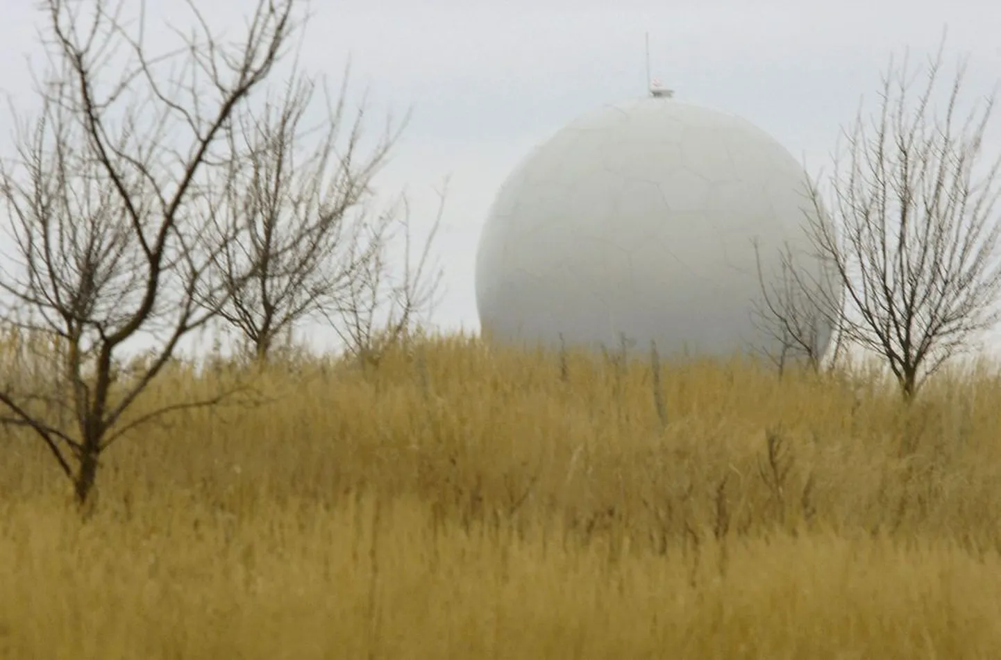 Радар НАТО в Чехии.