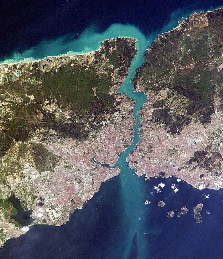 Bosporuse väin satelliidifotol