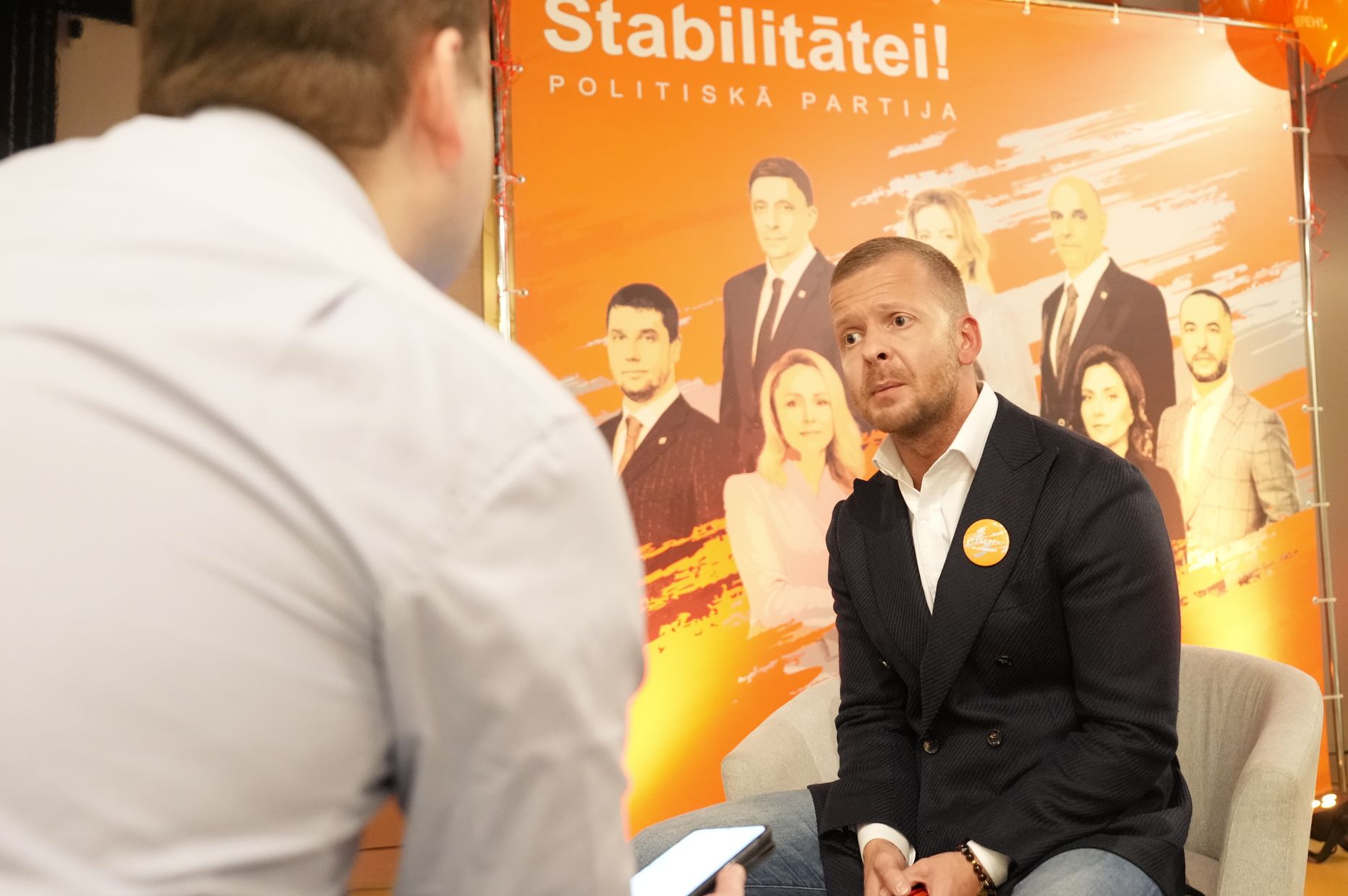 Politiskās partijas "Stabilitātei!" valdes loceklis Aleksejs Rosļikovs.