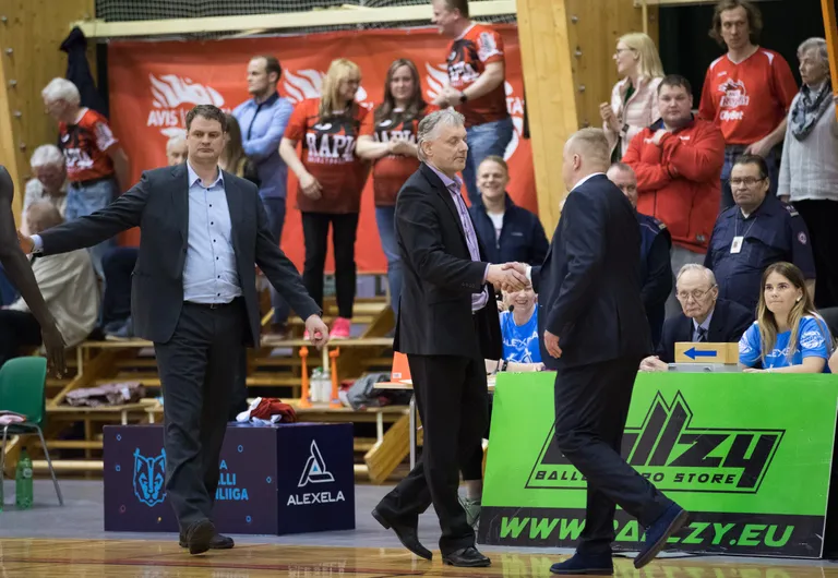 Martin Müürsepp (vasakult), Gert Kullamäe ja Aivar Kuusmaa.