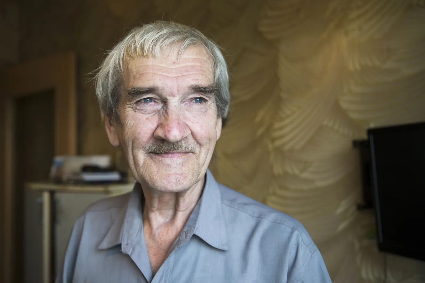 Stanislav Petrov 2015. aasta augustis oma kodus.