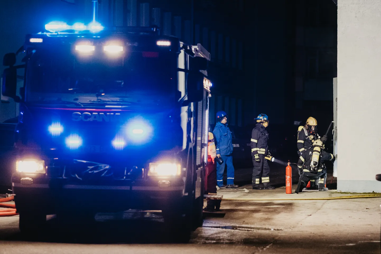 Päästeauto.