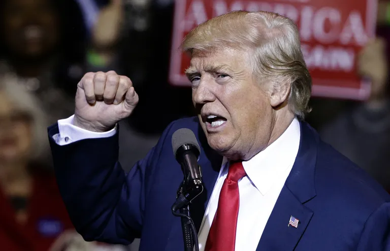 8. novembril kogus Donald Trump USA presidendivalimistel vajaliku arvu valijameeste toetuse. Allikas: Scanpix