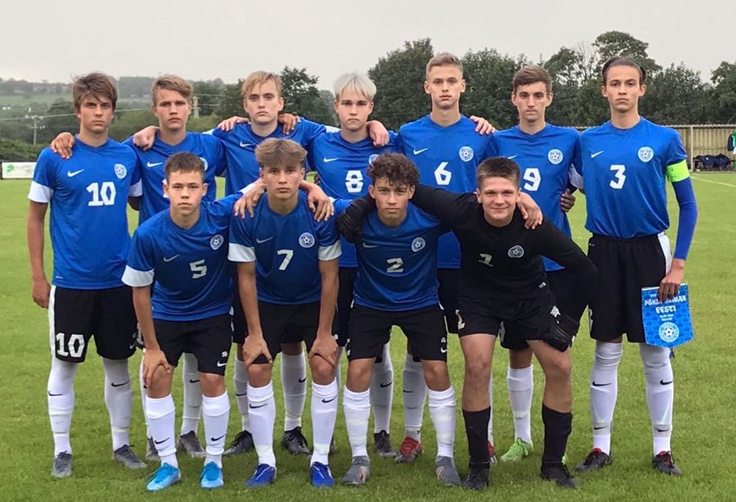 Eesti U16 jalgpallikoondis.