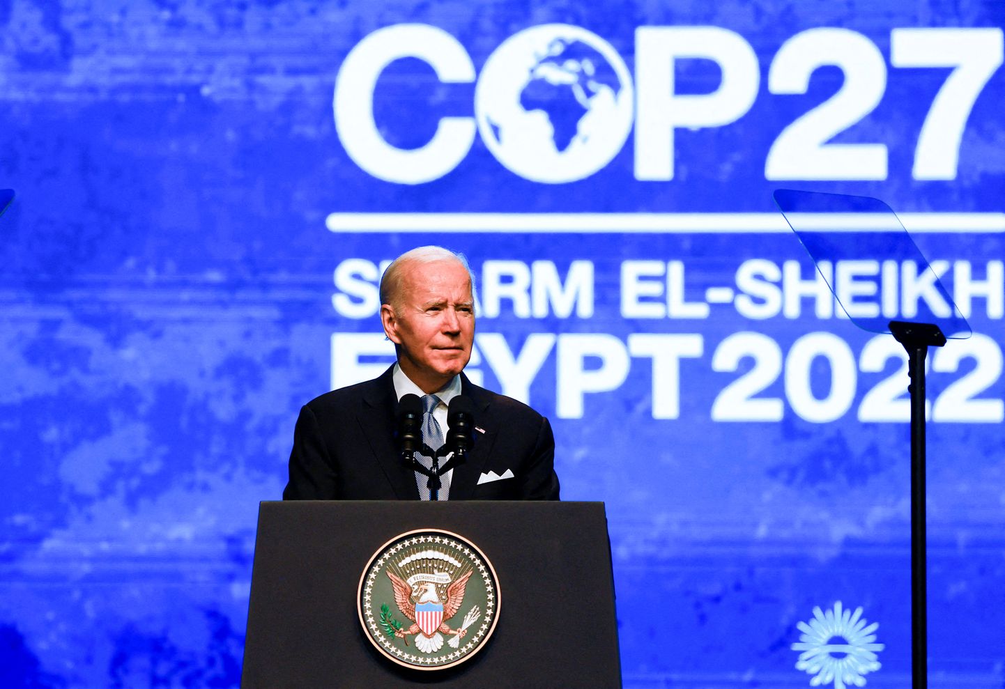 USA president Joe Biden ütles kliimakonverentsil COP27.