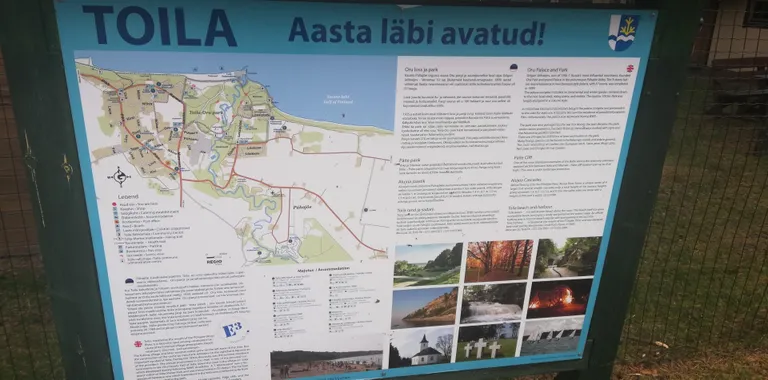 Matkakaart jätab mainimata tõsiasja, et osa teest on puuduva silla tõttu läbimatu.