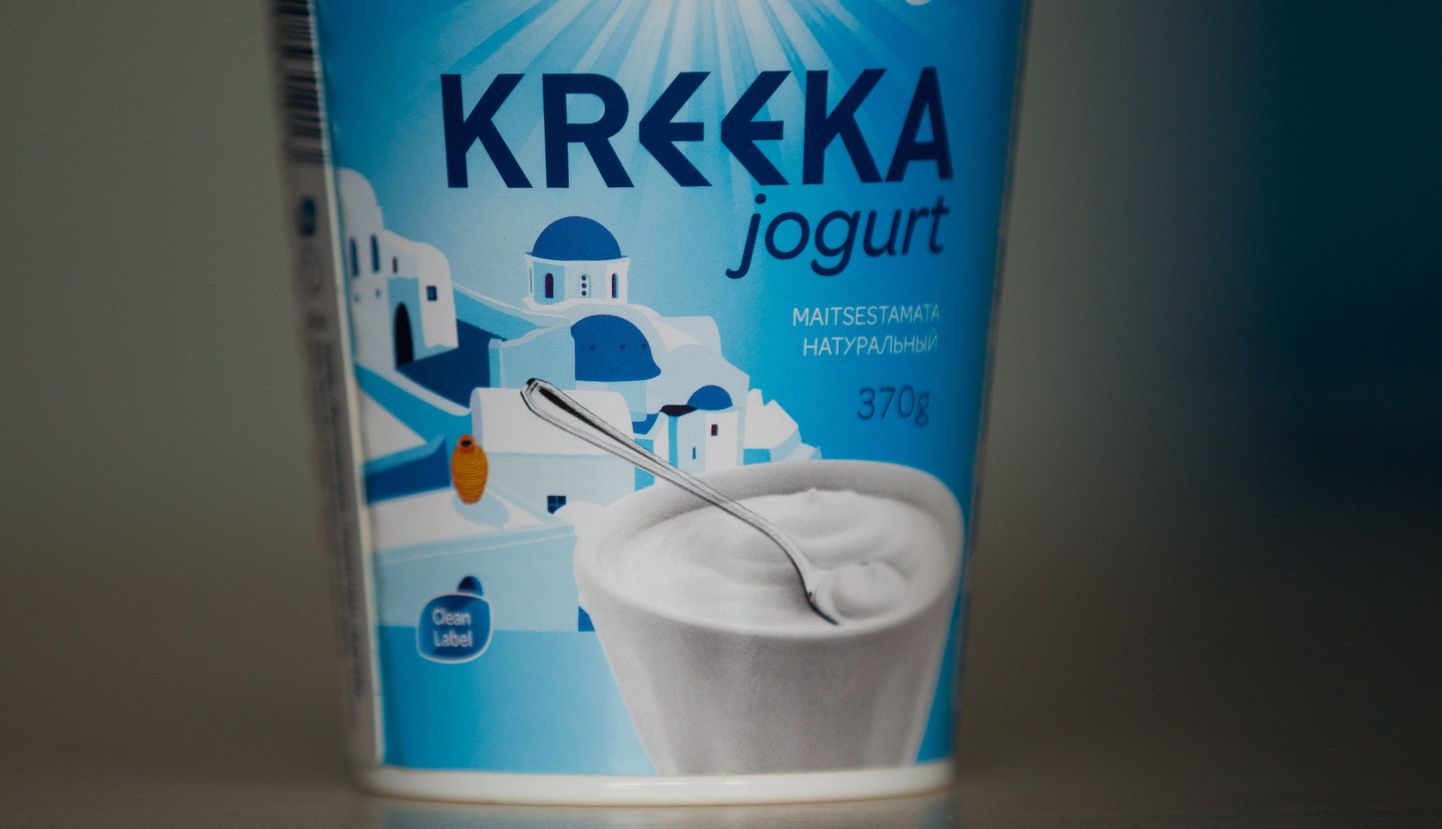 Valio Eesti toodetav kreeka jogurt.