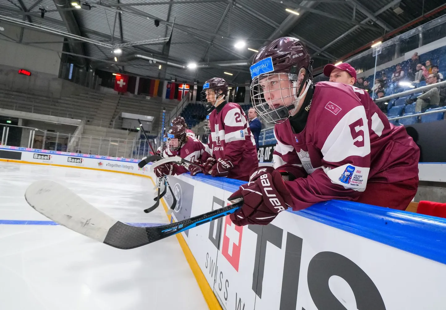 Latvijas hokejists Valdis Dommers