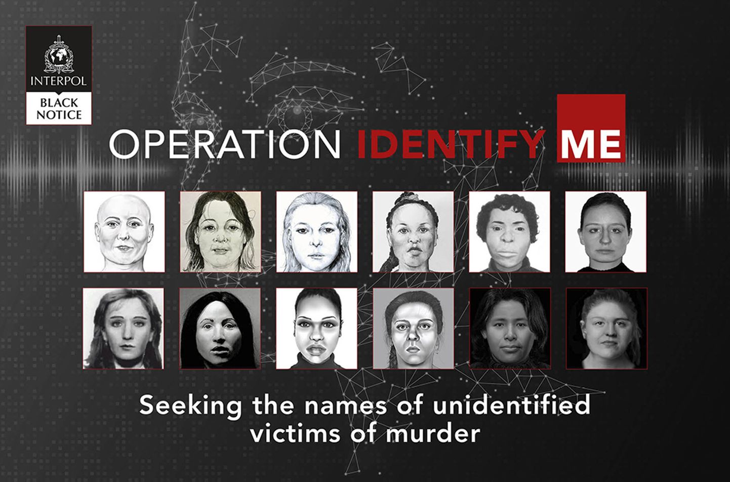 Interpol palub avalikkuse abi, et teha kindlaks 22 mõrvatud naise isik. Osa mõrvu pandi toime 40 aastat tagasi