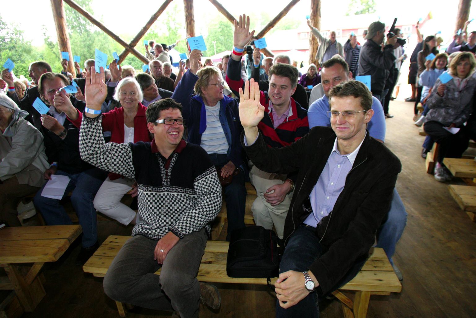 IRL 13. augustil suvepäevadel, mille raames toimus ka erakorraline suurkogu.