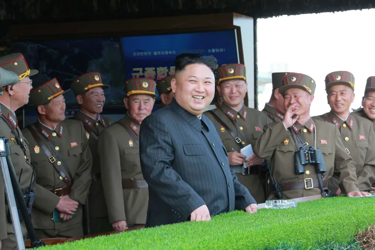 Põhja-Korea liider Kim Jong-un