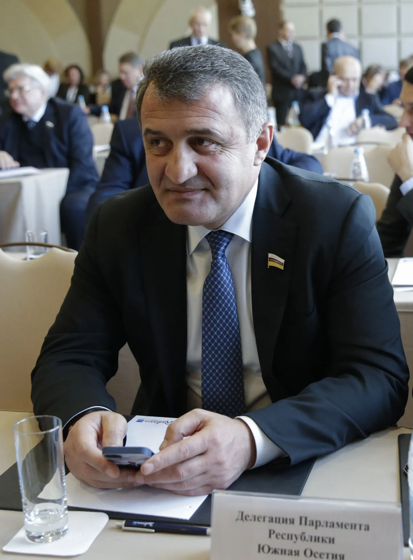 Lõuna-Ossedtia parlamendispiiker Anatoli Bibilov.