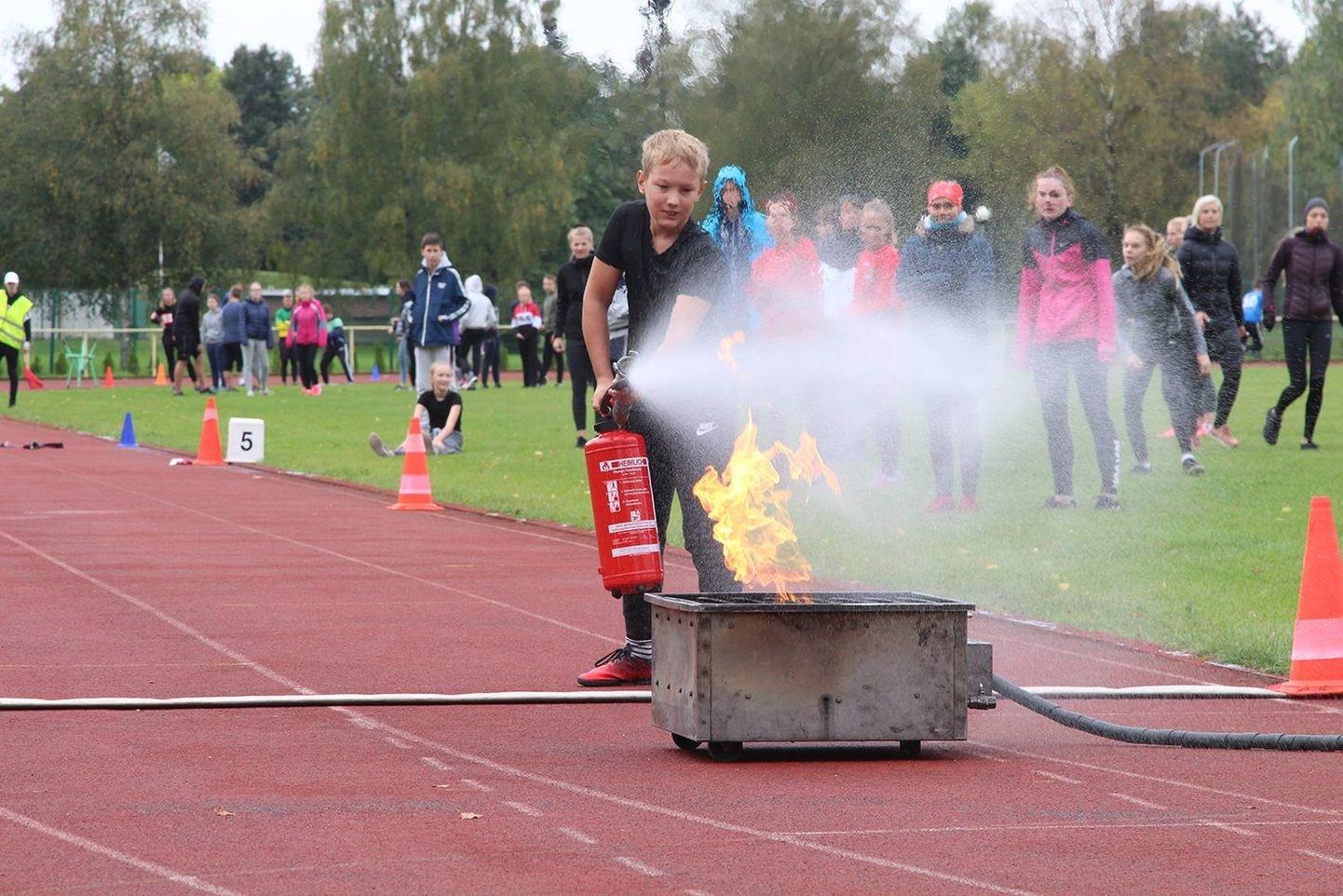 Tuletõrjespordimängudel osales 510 noort kogu Eestist.