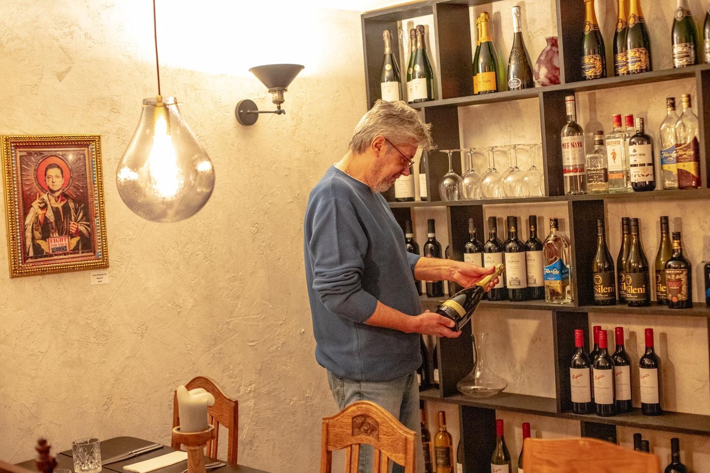 Klassikalise Itaalia toidu juurde kuulub Sandro Batista hinnangul ka suurepärane vein.