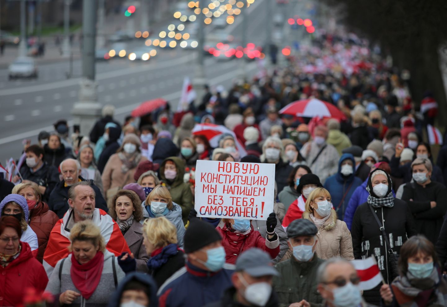 Акция протеста в Минске. Иллюстративное фото.