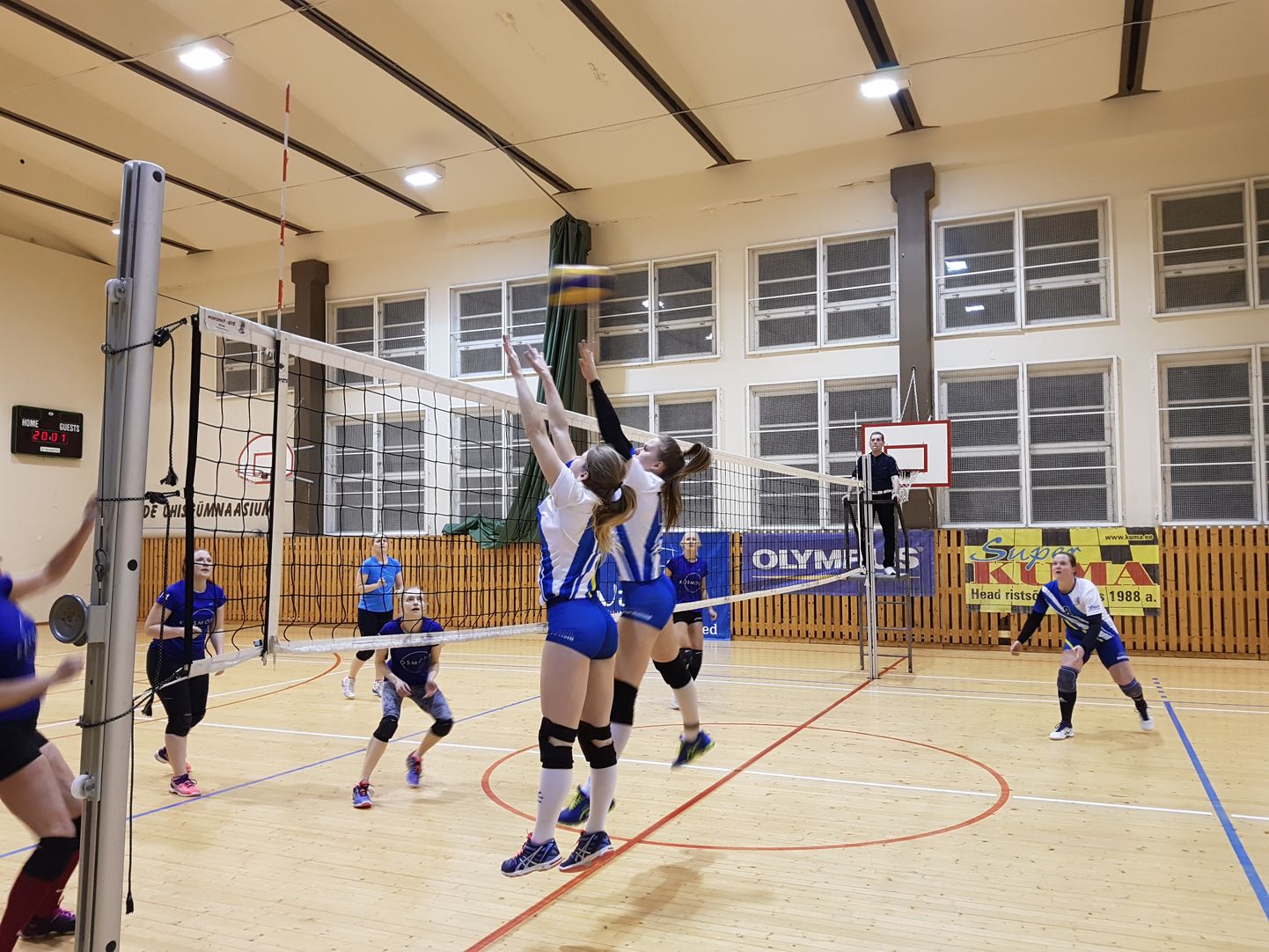 Paide võrkpalliklubi naised kohtuvad playoff mängus Tallinna naiskonnaga Kosmos.