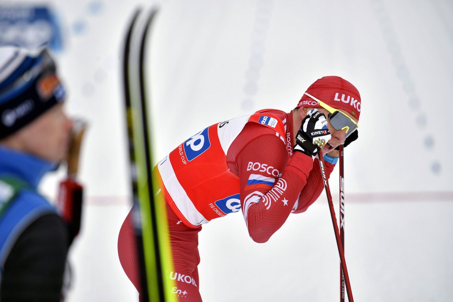 Российский лыжник Александр Большунов, 27 февраля 2022 года, Финляндия.