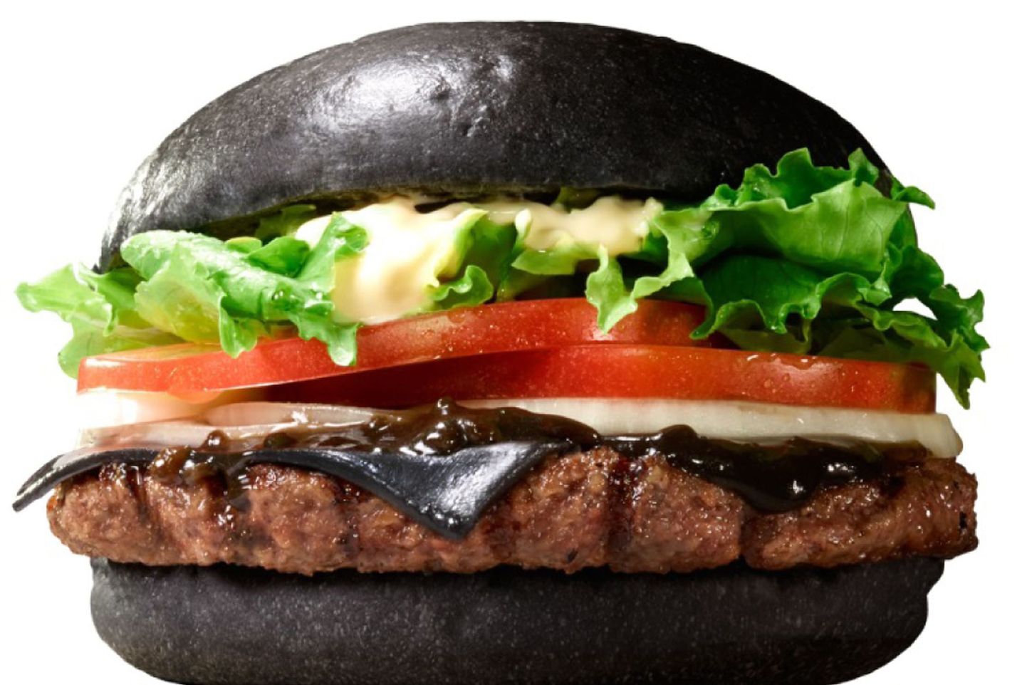 Kuro Burger ehk Burger Kingi must burger, mida müüakse Jaapanis.